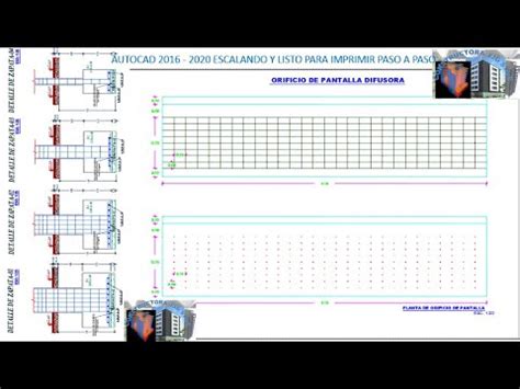 ESCALAR EN AUTOCAD 2016 2020 DESDE LAYOUT Y IMPRIMIR HOW TO SCALE A