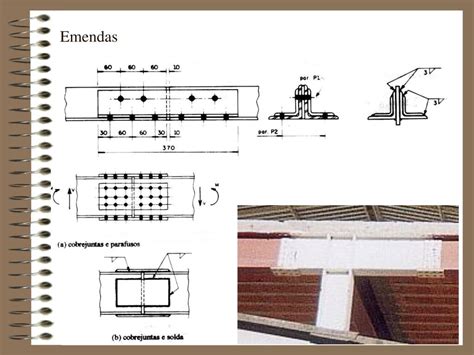 PPT Aula III Estruturas Metálicas DIMENSIONAMENTO DE LIGAÇÕES