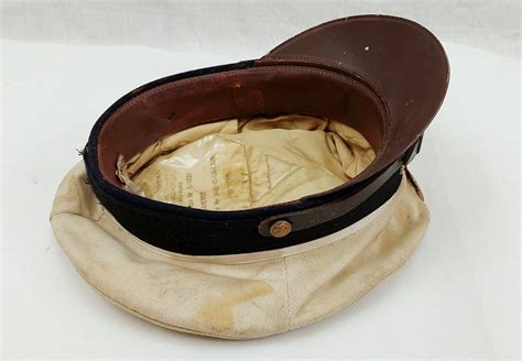 Ww German Kriegsmarine Officers Visor Cap By Albert Kempf Sally Antiques