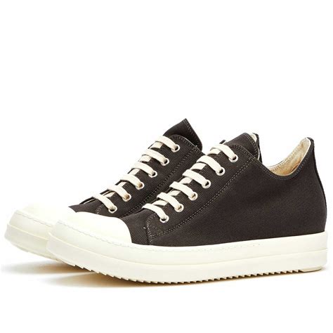 Rick Owens Drkshdw Womens Low Sneakers In Dark Dust Rick Owens Drkshdw