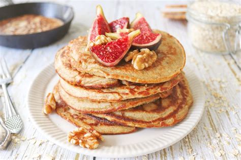 Pancakes De Avena Receta Muy Sencilla R Pida Y Saludable