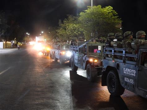 Llegan a Culiacán 900 elementos del Ejército Mexicano Los Noticieristas