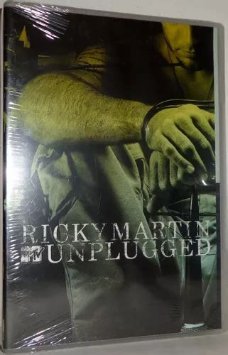 Dvd Ricky Martin Mtv Unplugged Original E Lacrado Mercadolivre