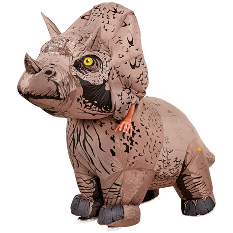 Official Rubies 821065ns000 Adult Inflatable Triceratops Costume