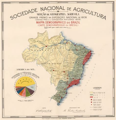 Mapa demográfico Mapas Milhaud