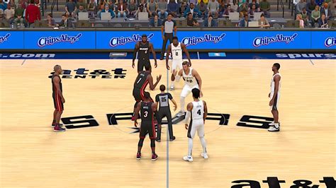 Nba 2k24 Ps5 Miami Heat Vs San Antonio Spurs 4k 60fps Youtube