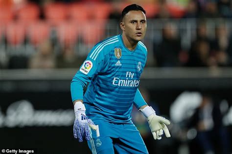 Keylor Navas Open To Real Madrid Exit After Falling Down Pecking Order Daily Mail Online