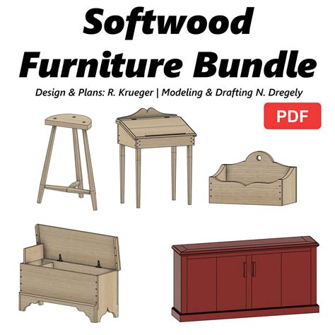 Softwood Furniture Bundle — rexkrueger.com