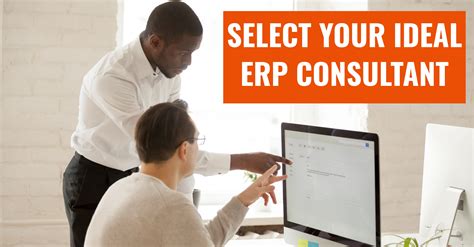 Select Your Ideal Erp Consulting Partner