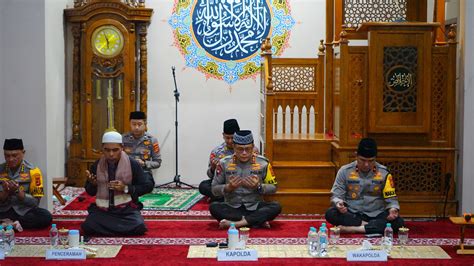 Tingkatkan Iman Dan Taqwa Personil Polda Lampung Peringati Nuzulul Qur