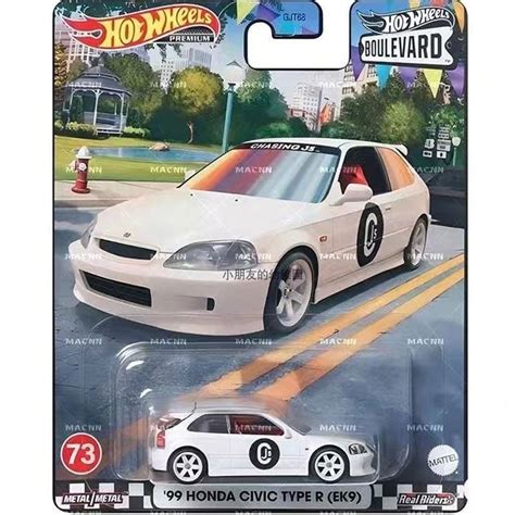 Машинка Hot wheels VOLKSWAGEN T PANEL BUS HONDA CIVIC TYPE R EK car model toys купить на