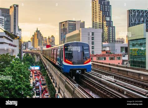 The Skytrain in Bangkok, Thailand Stock Photo - Alamy