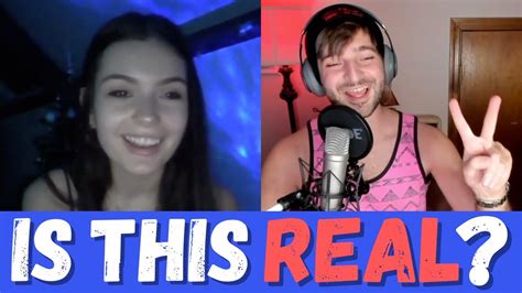 Is That Really You Best Omegle Singing Reactions Youtube