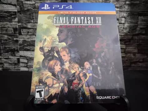 Final Fantasy Xii The Zodiac Age Limited Steelbook Edition