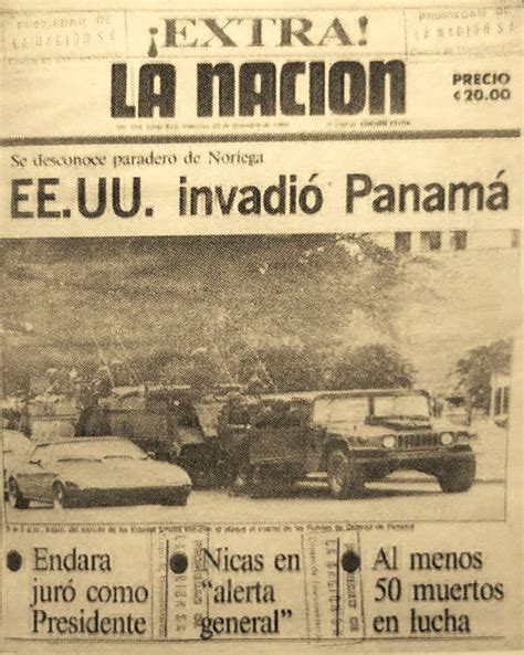 La invasión de Estados Unidos a Panamá Panamá Vieja Escuela