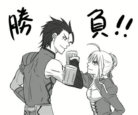 Artoria Pendragon Saber Gilgamesh Emiya Kiritsugu Diarmuid Ua