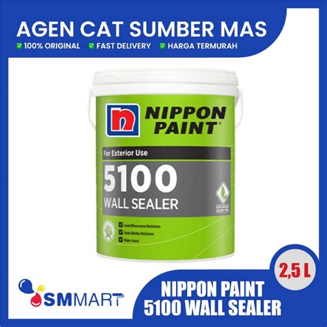 Jual Cat Dasar Tembok Luar Nippon Sealler Exterior Ukuran