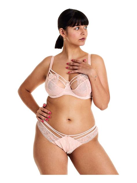 Soutien Gorge Armatures Grand Maintien Diabolique Pomm Poire Rose