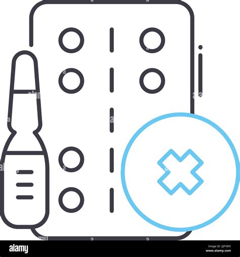 Expiry Data Info Line Icon Outline Symbol Vector Illustration