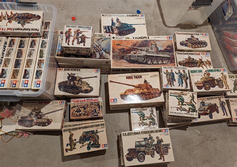 I inherited this collection of vintage Tamiya models by Dad bought in Japan in the early 70s. I ...