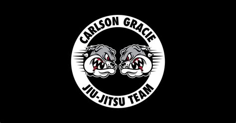 Bulldog Carlson Gracie Logo Jiu Jiusu Institute Carlson Gracie Jiu