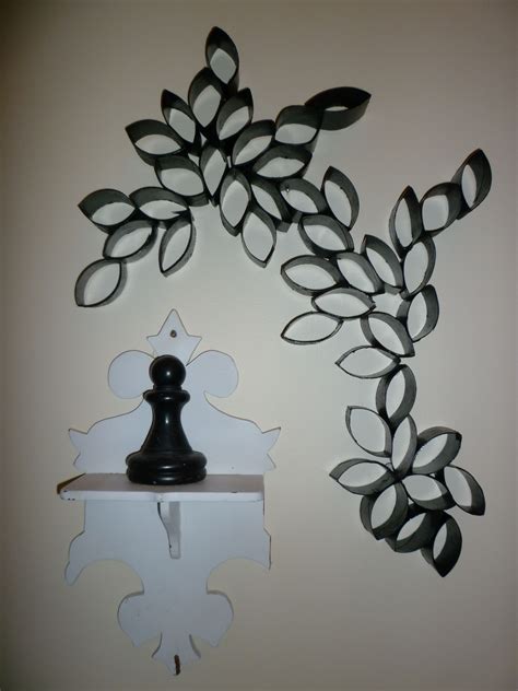 Toilet Paper Rolls Aka Made Into Wall Art So Easy Paper Wall Art