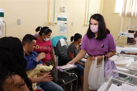 Pacientes Da Maternidade Moura Tapaj Z Recebem Visita Da Ouvidoria Das