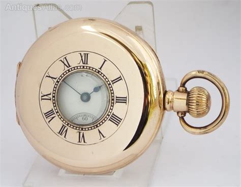 Antiques Atlas Antique Waltham Bartlett Half Hunter Pocket Watch