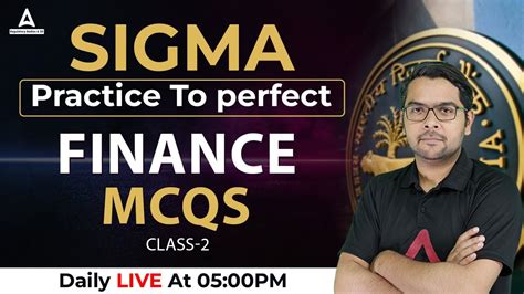 Most Important Mcqs Of Finance Rbi Grade B Fm Preparation Finance