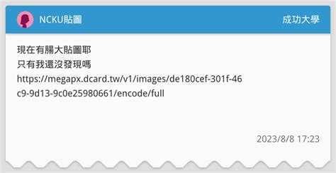 Ncku貼圖 成功大學板 Dcard