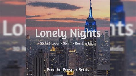 Free Randb Loop Kit Lonely Nights V Drake Meek Mill Tory Lanez