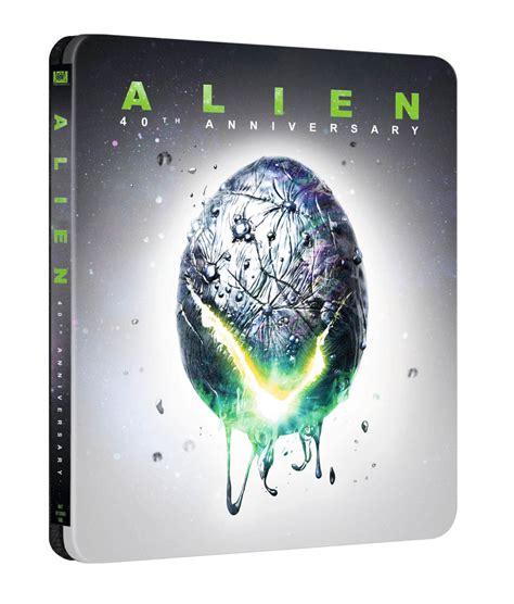 Alien 40th Anniversary 4k Steelbook Zavvi Exclusive Alien Covenant