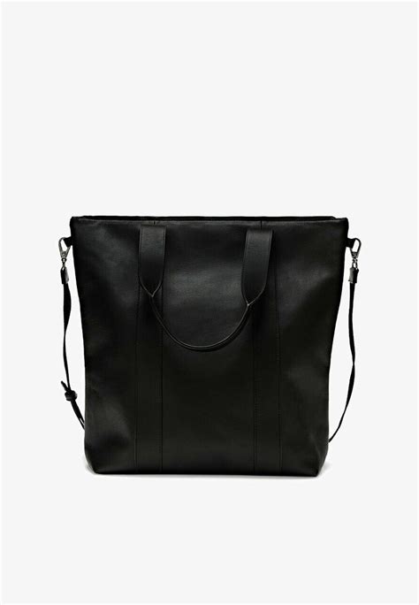 Massimo Dutti Shopper Blackzwart Zalandonl