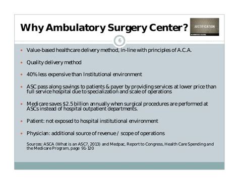 Ambulatory Surgery Center Business Overview