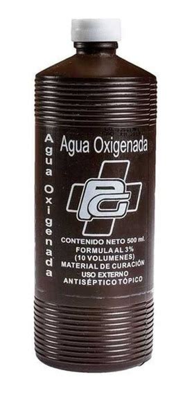 Agua Oxigenada 30 Volumenes MercadoLibre