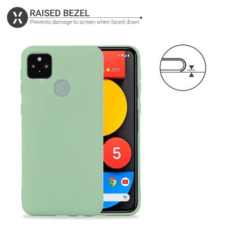 Olixar Google Pixel 5a Soft Silicone Case Green Erfahrungsberichte