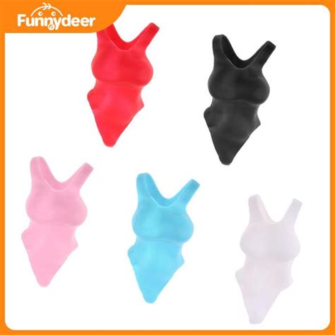 Funnydeer 1 6 Scale Waterproof Swimsuit One Piece Beach Bikini For 12inch TC Figures Red Lazada