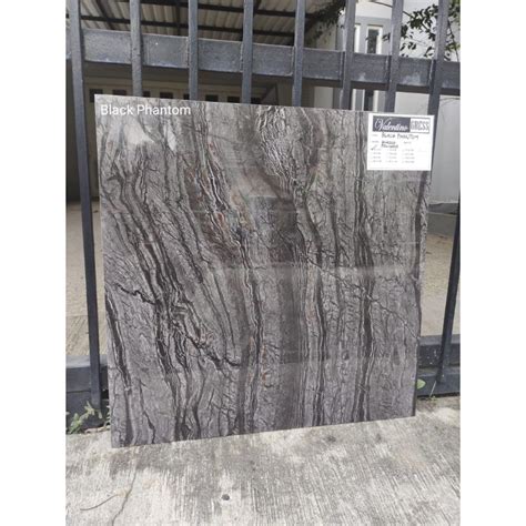 Jual Granite Lantai 6060 BLACK PHANTOM GLOSSY VALENTINO GRESS KW EXP