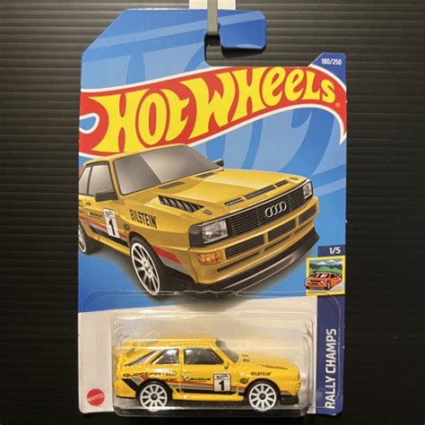 Hot Wheels Audi Sport Quattro Rally Champs Yellow Shopee Malaysia