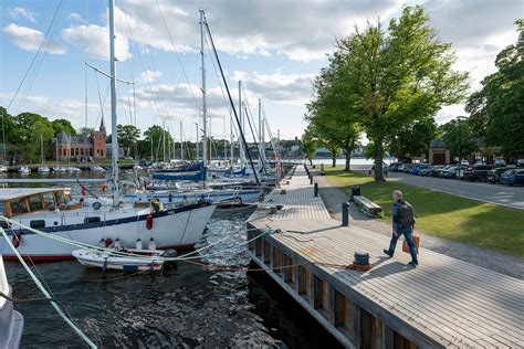 Skeppsholmen Kajer Stockholm Aj Landskap