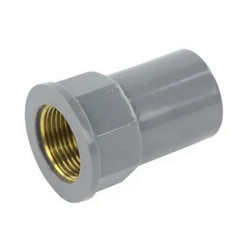 Pvc Female Adaptor Brass Threaded At Rs 21 2 Piece Shimoga Id 21516507162