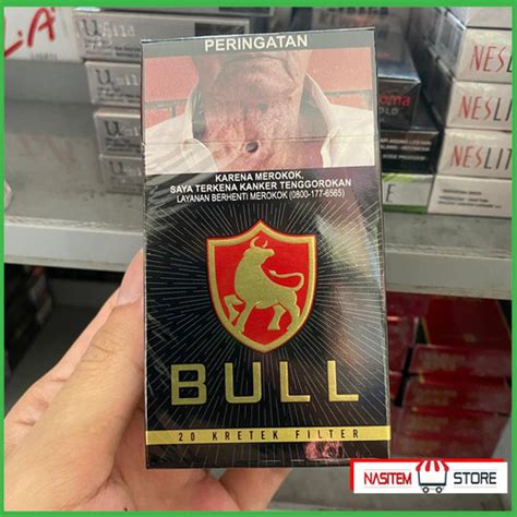 Jual Rokok Bull Kretek Filter Bungkus Isi Jakarta Pusat