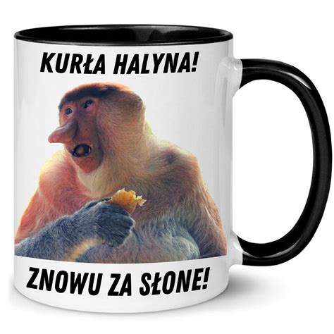 Kubek Mieszny Nosacz Janusz Kur A Halyna Somsiad Kubek Prezent Dzie