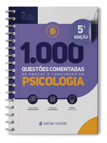 Livro Quest Es Comentadas Provas E Concursos Psicologia Mercadolivre