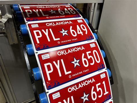 Oklahoma unveils new license plate design – Guthrie News Page