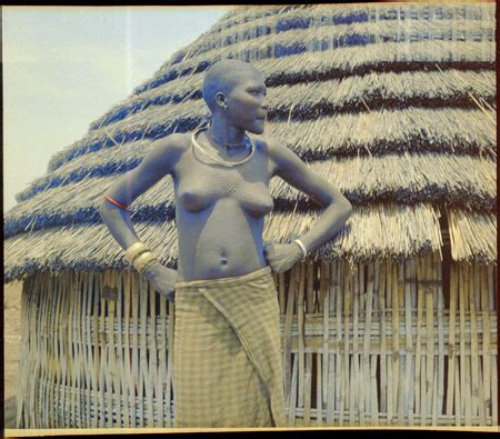 Mandari Woman In Front Of Hut 1998 97 245 From The Southern Sudan Project