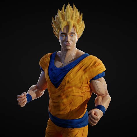 Artstation Goku Super Saiyan