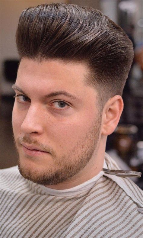 30 High Fade Pompadour Hairstyle Worth Watching In 2019 Pompadour