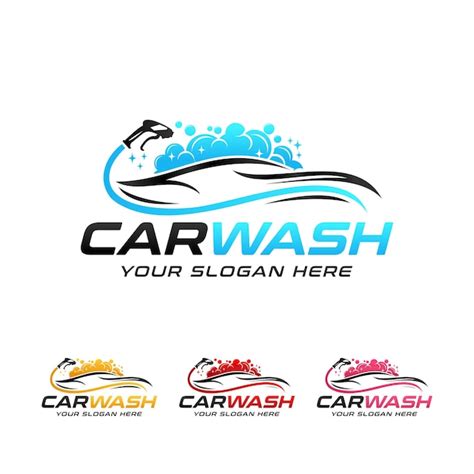 Premium Vector Car Wash Logo Vector Inspiration Design