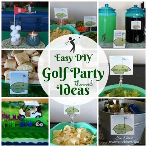 Easy Diy Golf Themed Party Ideas Golf Party Golfschmuck Golfclub